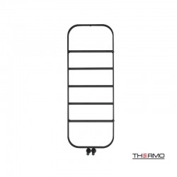 Θερμαντικό Σώμα Λουτρού Thermo Spark SPA12045-401 Silk Black 120x45cm 