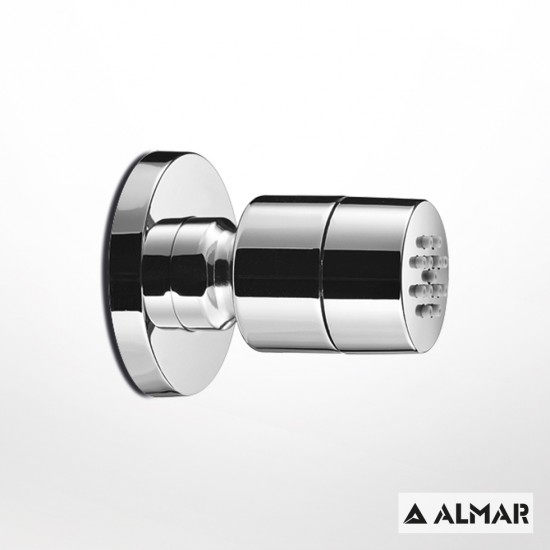 Επιτοίχιο Jet Ντουζ Almar Round E044030-100 Χρωμέ Επιτοίχιο Jet Ντουζ Almar Round E044030-100 Χρωμέ