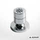 Επιτοίχιο Jet Ντουζ Almar Round E044030-100 Χρωμέ Επιτοίχιο Jet Ντουζ Almar Round E044030-100 Χρωμέ