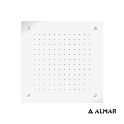 Τετράγωνη Κεφαλή Ντουζ 38x38cm Almar Square Temptation E044046-300 White Matt