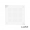 Τετράγωνη Κεφαλή Ντουζ 38x38cm Almar Square Temptation E044046-300 White Matt