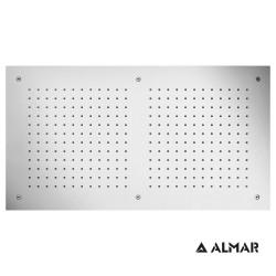 Ορθογώνια Κεφαλή Ντουζ 70x38cm Almar Rectangular Temptation E044088-100 Χρωμέ