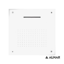 Τετράγωνη Κεφαλή Ντουζ 50x50cm Almar Square Temptation XL E044109-300 White Matt