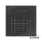 Τετράγωνη Κεφαλή Ντουζ 50x50cm Almar Square Temptation XL E044109-411 Black brushed