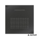 Τετράγωνη Κεφαλή Ντουζ 50x50cm Almar Square Temptation XL E044109-411 Black brushed