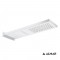 Ορθογώνια Κεφαλή Ντουζ 19.2x53.7cm Almar Smart Shower Head E044199-300 White Matt