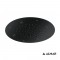 Στρογγυλή Κεφαλή Ντουζ Φ38cm Almar Round Mist Temptation E044219-400 Black Matt