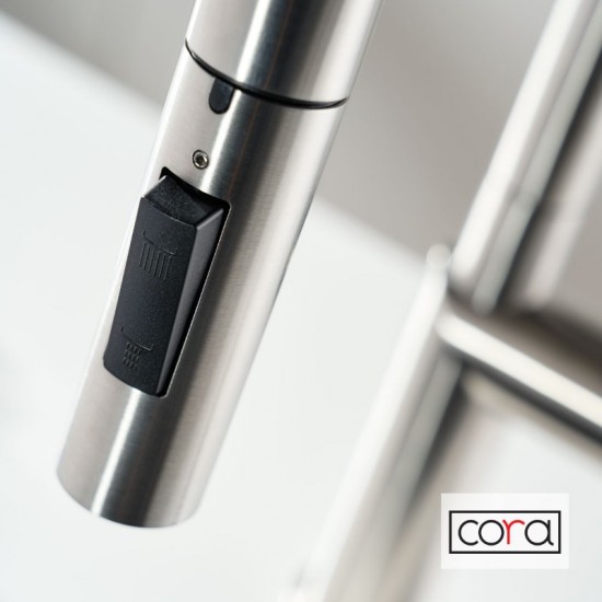 Μπαταρία Κουζίνας Πάγκου Cora Inox 316 L 63630-111 Μπαταρία Κουζίνας Πάγκου Cora Inox 316 L 63630-111