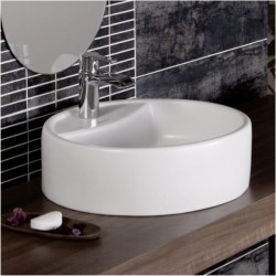 Επικαθήμενος Νιπτήρας Μπάνιου Πορσελάνης Soncera Origio 46Χ46εκ. 210000017 