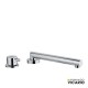 Μπαταρία Κουζίνας Πάγκου Armando Viacario 10530-100 Βυθιζόμενη Χρωμέ