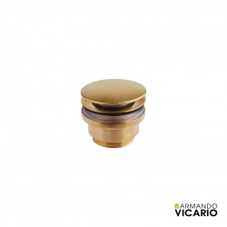 Βαλβίδα νιπτήρος clic-clac Armando Vicario Brushed Gold 16001356-201