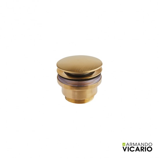 Βαλβίδα νιπτήρος clic-clac Armando Vicario Brushed Gold 16001356-201 Βαλβίδα νιπτήρος clic-clac Armando Vicario Brushed Gold 16001356-201