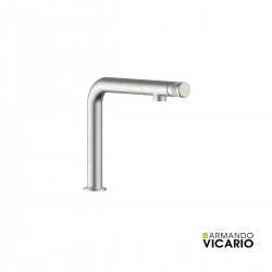 Μπαταρία Κουζίνας Πάγκου Armando Vicario Lynea 400741-110 Inox Finish (Ίνοξ Ματ)