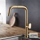 Μπαταρία Κουζίνας Armando Vicario Eva με Ντουζ 400746-201 Gold Brushed 
