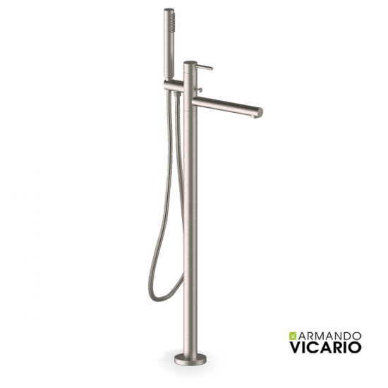 Μπαταρία Επιδαπέδια λουτρού Armando Vicario Cyrcus 700065-110 Inox Μπαταρία Επιδαπέδια λουτρού Armando Vicario Cyrcus 700065-110 Inox