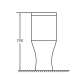 Λεκάνη Δαπέδου Rimless Πισωστόμια Excel 220000100 Slim Soft Close Λεκάνη Δαπέδου Rimless Πισωστόμια Excel 220000100 Slim Soft Close