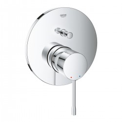 Εντοιχισμένη Μπαταρία 2 Εξόδων Grohe Essence 24058001 Χρωμέ Εντοιχισμένη Μπαταρία 2 Εξόδων Grohe Essence 24058001 Χρωμέ
