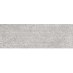 Πλακάκι Μπάνιου Corona Grey Stripes 25,5x75,5 Γκρι Ματ 4713