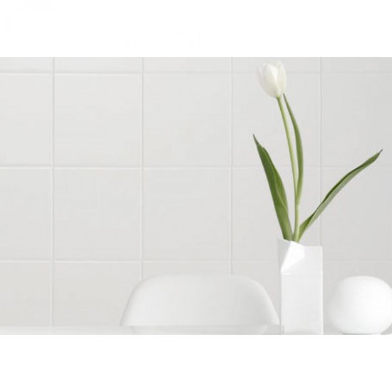 Πλακάκι White Matt 20Χ20 CM Λευκό Ματ Πλακάκι White Matt 20Χ20 CM Λευκό Ματ