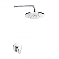 Μπαταρία Εντοιχισμού Duscheline Concealed 1 Way Dusho DM-2655 Χρωμέ