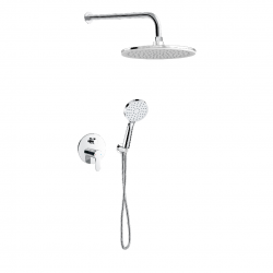 Μπαταρία Εντοιχισμού Duscheline Concealed 2 Way Grandelux DM-2703 Χρωμέ