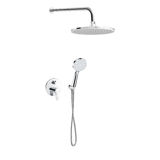 Μπαταρία Εντοιχισμού Duscheline Concealed 2 Way Grandelux DM-2703 Χρωμέ Μπαταρία Εντοιχισμού Duscheline Concealed 2 Way Grandelux DM-2703 Χρωμέ