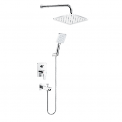 Μπαταρία Εντοιχισμού Duscheline Concealed 2 Way Quart Pop-Up DM-2711 Χρωμέ