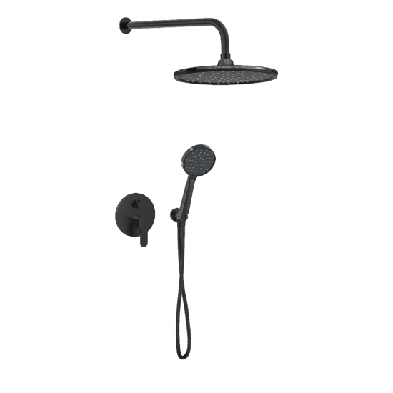 Μπαταρία Εντοιχισμού Duscheline Concealed 2 Way Grandelux Piano DM-2715 Μαύρο Μπαταρία Εντοιχισμού Duscheline Concealed 2 Way Grandelux Piano DM-2715 Μαύρο