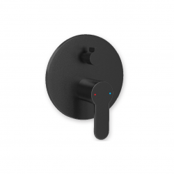 Μπαταρία Εντοιχισμού Duscheline Concealed Shower 2 Way DM-2825 Μαύρο