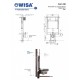 Εντοιχιζόμενο Καζανάκι Wisa Slim Plus 90 2851 Ορθογώνιο για Κρεμαστή Λεκάνη Εντοιχιζόμενο Καζανάκι Wisa Slim Plus 90 2851 Ορθογώνιο για Κρεμαστή Λεκάνη