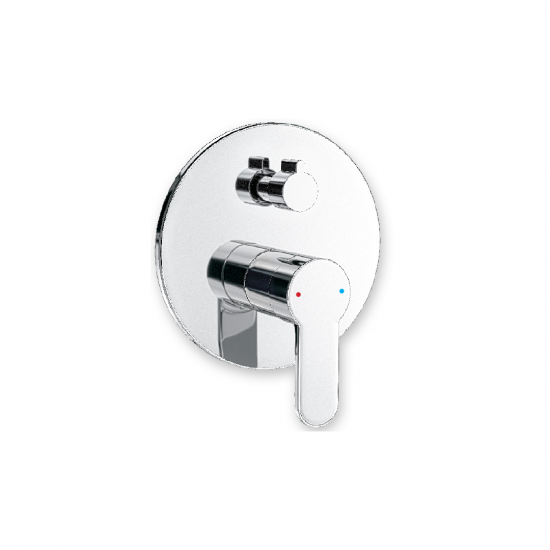 Μπαταρία Εντοιχισμού Duscheline Concealed Shower 3 Way DM-2865 Χρωμέ Μπαταρία Εντοιχισμού Duscheline Concealed Shower 3 Way DM-2865 Χρωμέ