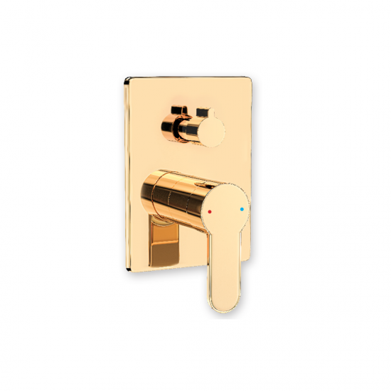 Μπαταρία Εντοιχισμού Duscheline Concealed Shower 3 Way DM-2889 Χρυσό Μπαταρία Εντοιχισμού Duscheline Concealed Shower 3 Way DM-2889 Χρυσό