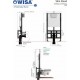 Εντοιχιζόμενο Καζανάκι Wisa Slim Stand 2922 Ελεύθερης Τοποθέτησης Εντοιχιζόμενο Καζανάκι Wisa Slim Stand 2922 Ελεύθερης Τοποθέτησης