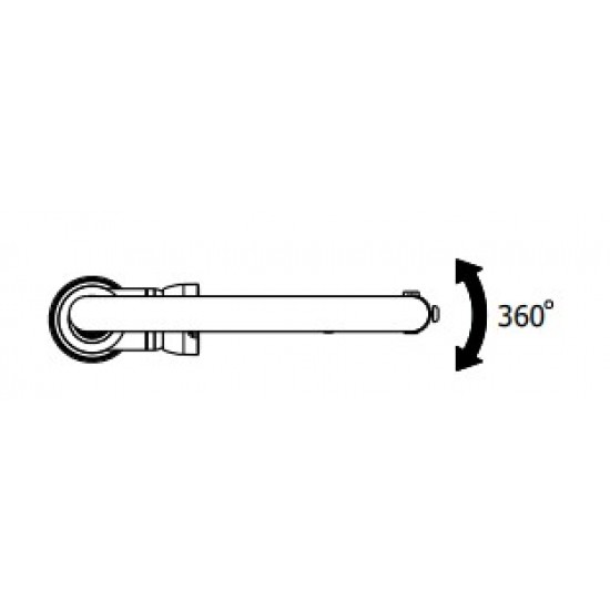 Μπαταρία Κουζίνας με ντους Armando Vicario Lumiere 400785-110 Inox Finish
