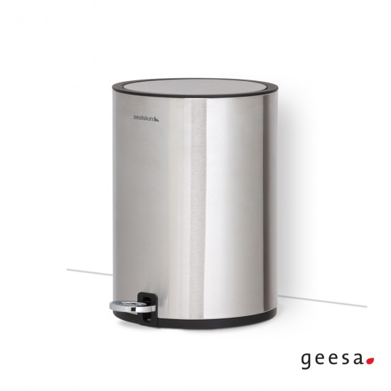 Χαρτοδοχείο 3lt Geesa Sealskin Nemox Soft Close 362412404 Inox Χαρτοδοχείο 3lt Geesa Sealskin Nemox Soft Close 362412404 Inox