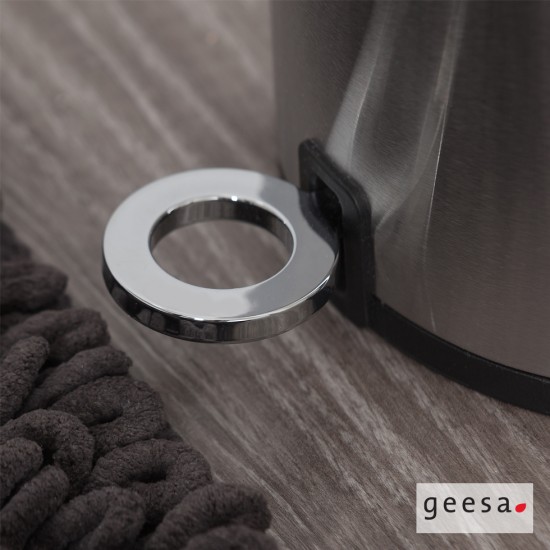 Χαρτοδοχείο 3lt Geesa Sealskin Nemox Soft Close 362412404 Inox Χαρτοδοχείο 3lt Geesa Sealskin Nemox Soft Close 362412404 Inox