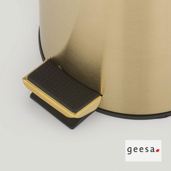 Επιδαπέδιο Χαρτοδοχείο Ορειχάλκινο Geesa 634-211 Χρυσό Επιδαπέδιο Χαρτοδοχείο Ορειχάλκινο Geesa 634-211 Χρυσό