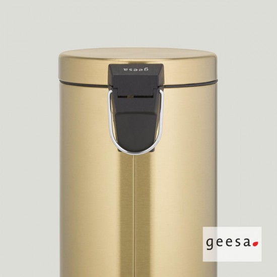 Επιδαπέδιο Χαρτοδοχείο Ορειχάλκινο Geesa 634-211 Χρυσό Επιδαπέδιο Χαρτοδοχείο Ορειχάλκινο Geesa 634-211 Χρυσό