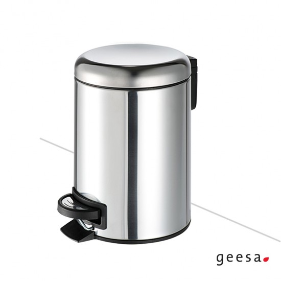 Χαρτοδοχείο 5lt Geesa Soft Close 645-100 Chrome Χαρτοδοχείο 5lt Geesa Soft Close 645-100 Chrome