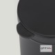 Επίτοιχο Χαρτοδοχείο Ορειχάλκινο 3L Geesa 644-400 Black Matt Επίτοιχο Χαρτοδοχείο Ορειχάλκινο 3L Geesa 644-400 Black Matt