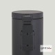 Επίτοιχο Χαρτοδοχείο Ορειχάλκινο 3L Geesa 644-400 Black Matt Επίτοιχο Χαρτοδοχείο Ορειχάλκινο 3L Geesa 644-400 Black Matt