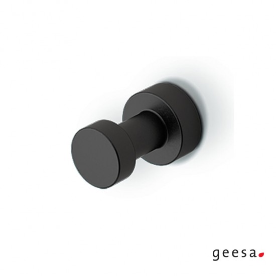 Άγκιστρο 3εκ. Geesa Nemox 6513-400 Μαύρο Ματ Άγκιστρο 3εκ. Geesa Nemox 6513-400 Μαύρο Ματ