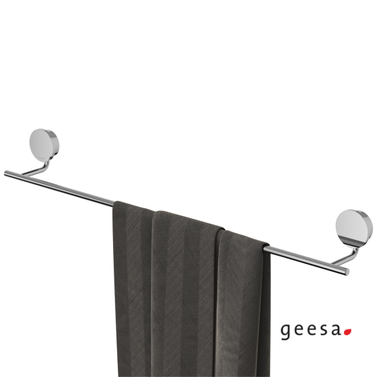Πετσετοκρεμάστρα Μονή 66 εκ. Geesa Opal 7207/60-100 Χρωμέ Πετσετοκρεμάστρα Μονή 66 εκ. Geesa Opal 7207/60-100 Χρωμέ