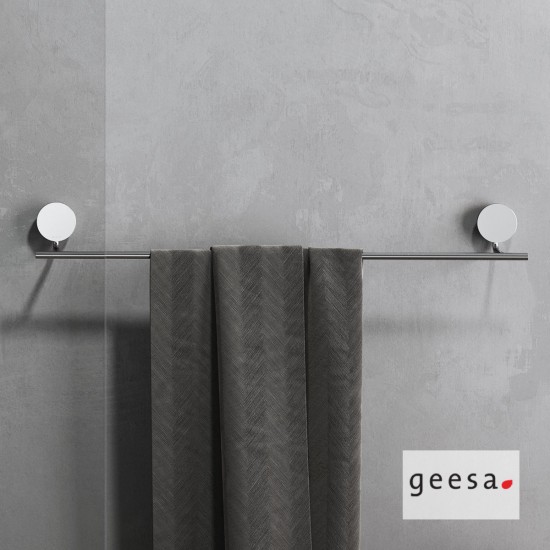 Πετσετοκρεμάστρα Μονή 66 εκ. Geesa Opal 7207/60-100 Χρωμέ Πετσετοκρεμάστρα Μονή 66 εκ. Geesa Opal 7207/60-100 Χρωμέ