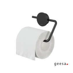 Χαρτοθήκη Επιτοίχια Χωρίς Κάλυμμα Geesa Opal 7209-400 Black Matt