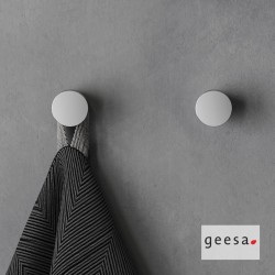 Άγκιστρο Μονό Επιτοίχιο Φ2.5 εκ. Geesa Opal 7213-100 Χρωμέ