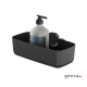 Επίτοιχη Σπογγοθήκη - Μπουκαλοθήκη Geesa Opal 7214-400 Black Matt Επίτοιχη Σπογγοθήκη - Μπουκαλοθήκη Geesa Opal 7214-400 Black Matt