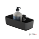 Επίτοιχη Σπογγοθήκη - Μπουκαλοθήκη Geesa Opal 7214-411 Black Brushed Επίτοιχη Σπογγοθήκη - Μπουκαλοθήκη Geesa Opal 7214-411 Black Brushed
