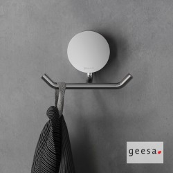 Επίτοιχo Άγκιστρο Διπλό Geesa Opal 7215-100 Χρωμέ