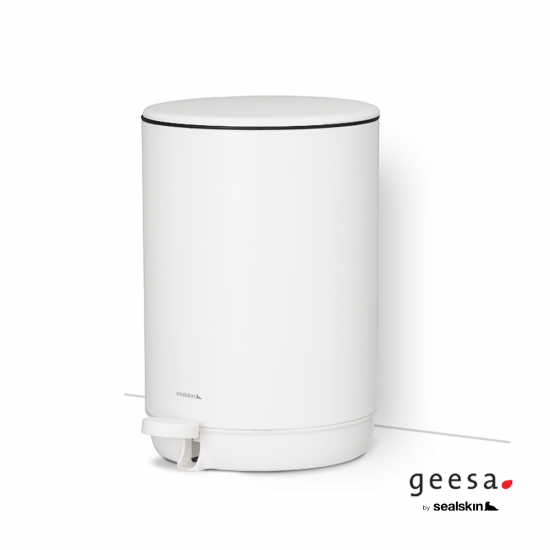 Χαρτοδοχείο 5lt Geesa Soft Close 800065-300 White Matt